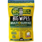 Navulling voor Big Wipes Multi-Surface reinigingsdoekjes / 100pce