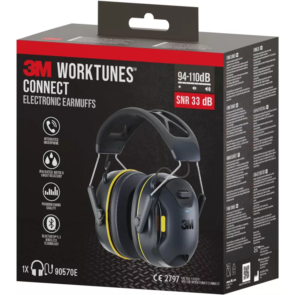 3M WorkTunes Connect draadloze...