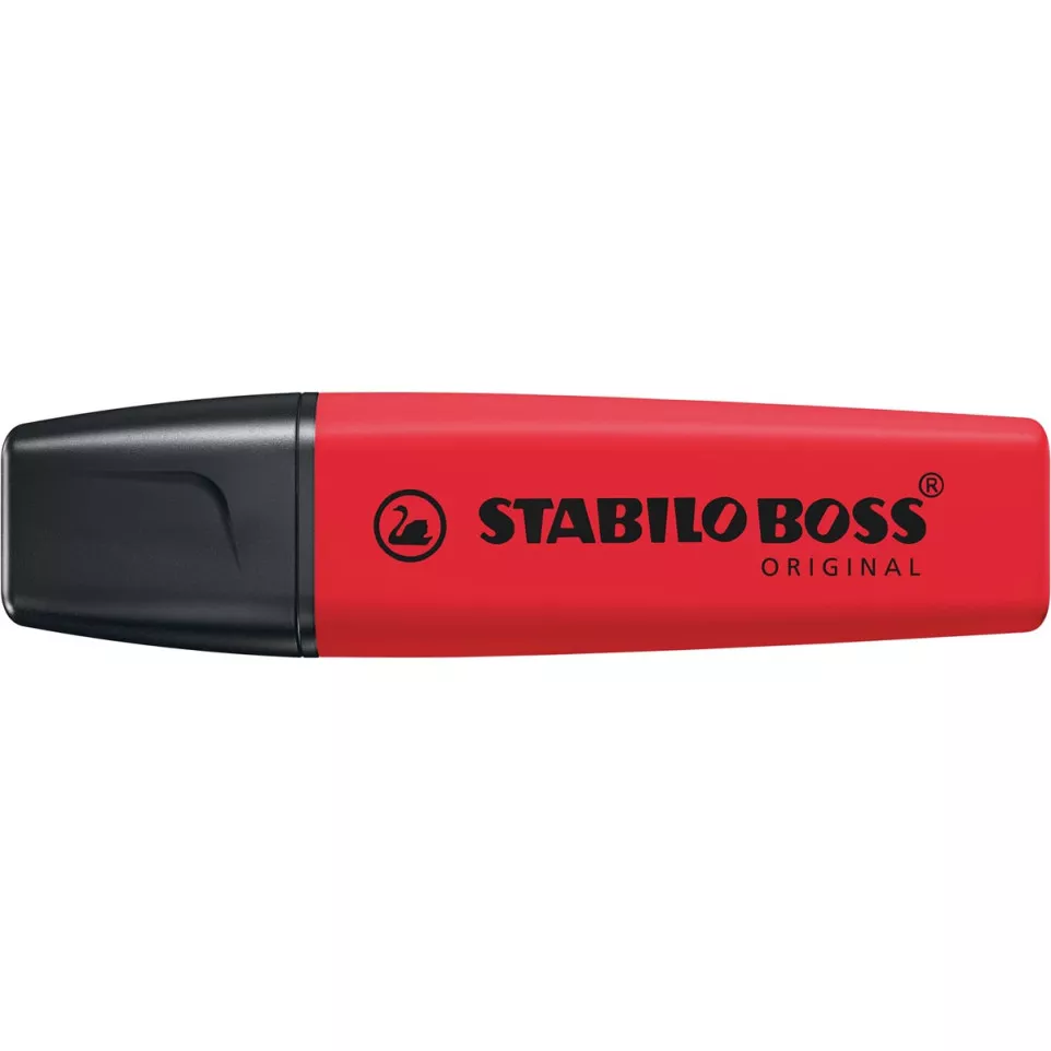 STABILO BOSS ORIGINAL Highlighter, Red