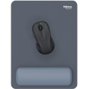 Fellowes Breyta tapis de souris XL avec repose-poignet, marine