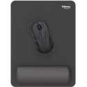 Fellowes Breyta muismat XL met polssteun, zwart