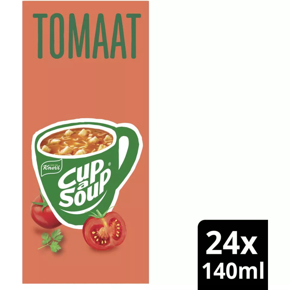 Knorr Cup-a-Soup tomaat, pak van 24...