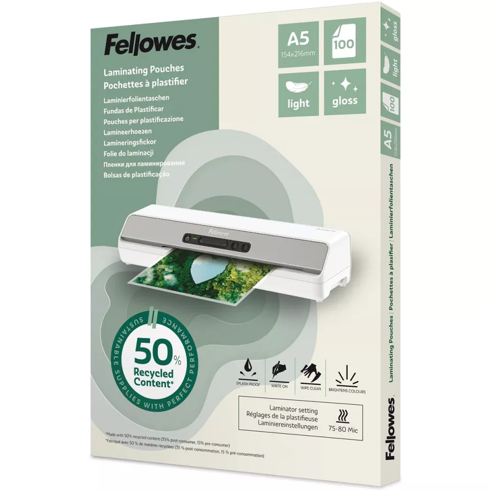 Fellowes lamineerhoes 50 %...