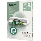 Fellowes pochette à plastifier 50 % recyclée, mate, ft A3, paquet de 100 pièces