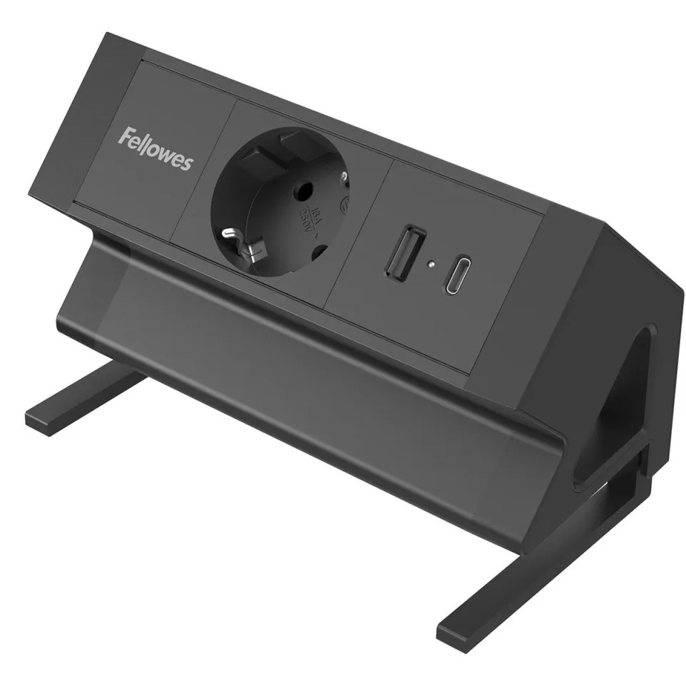 Fellowes Power Desk Grommet, 1 Socket...