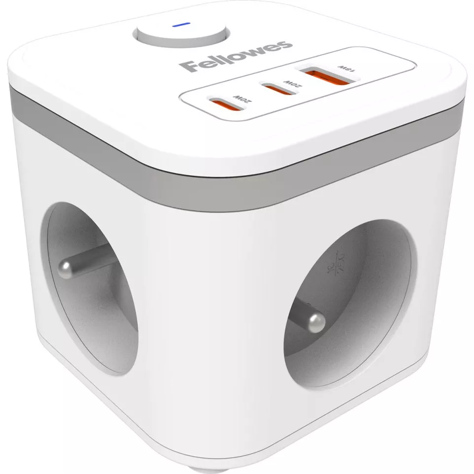 Fellowes douille Power Cube, 3 prises...