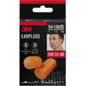 3M 1100 Ear Plugs, Noise Reduction up to 35 dB, Blister Pack of 8 Pieces with Carry Case