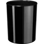 HAN Waste Paper Basket, 13 Litres, Black