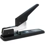 OFFICE Products Heavy Duty Block Stapler, Metal, 100 Sheets, Black
