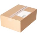 OFFICE Products Document Envelope 155 x 235 mm Self-Adhesive Transparent Box of 500 Pieces