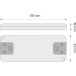 Slim LED Driver 75W 24V DC Dimmable No Cable TÜV Certified / pce