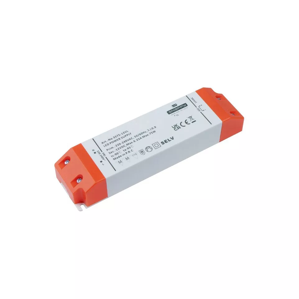 Driver LED Slim 75W 12V DC dimmable...