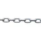Galvanized straight chain diameter 8 mm / 10m
