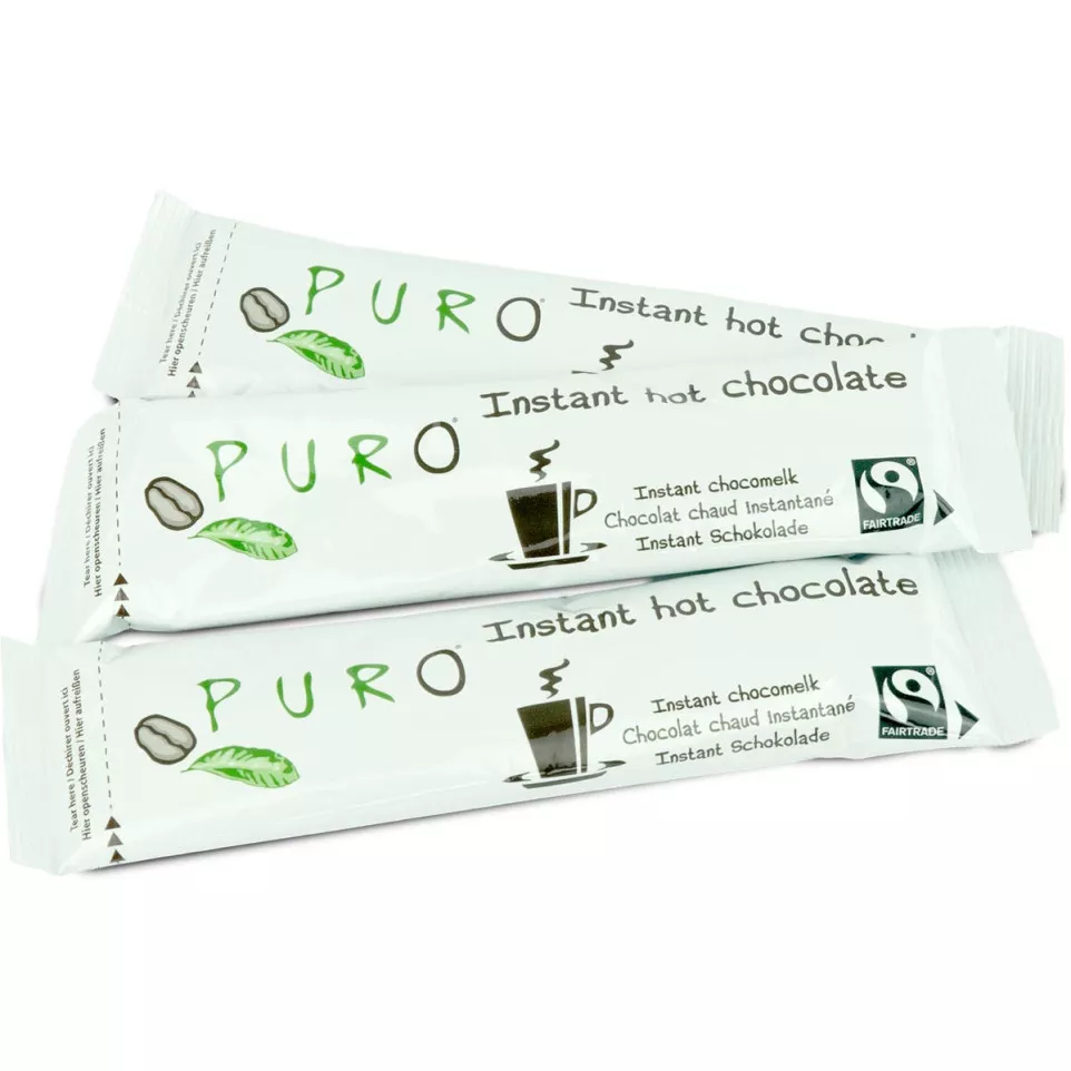 Puro sachets de poudre de cacao, du...