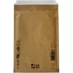 Q-CONNECT enveloppes à bulles d'air, brun, 4-D, 200 x 275 mm, boîte de 100 pièces