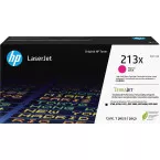 HP Toner 213X, 6,000 Pages, OEM W2133X, Magenta