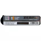 ZEBRA potloodstiften, 0,7 mm, HB, etui van 12 stuks