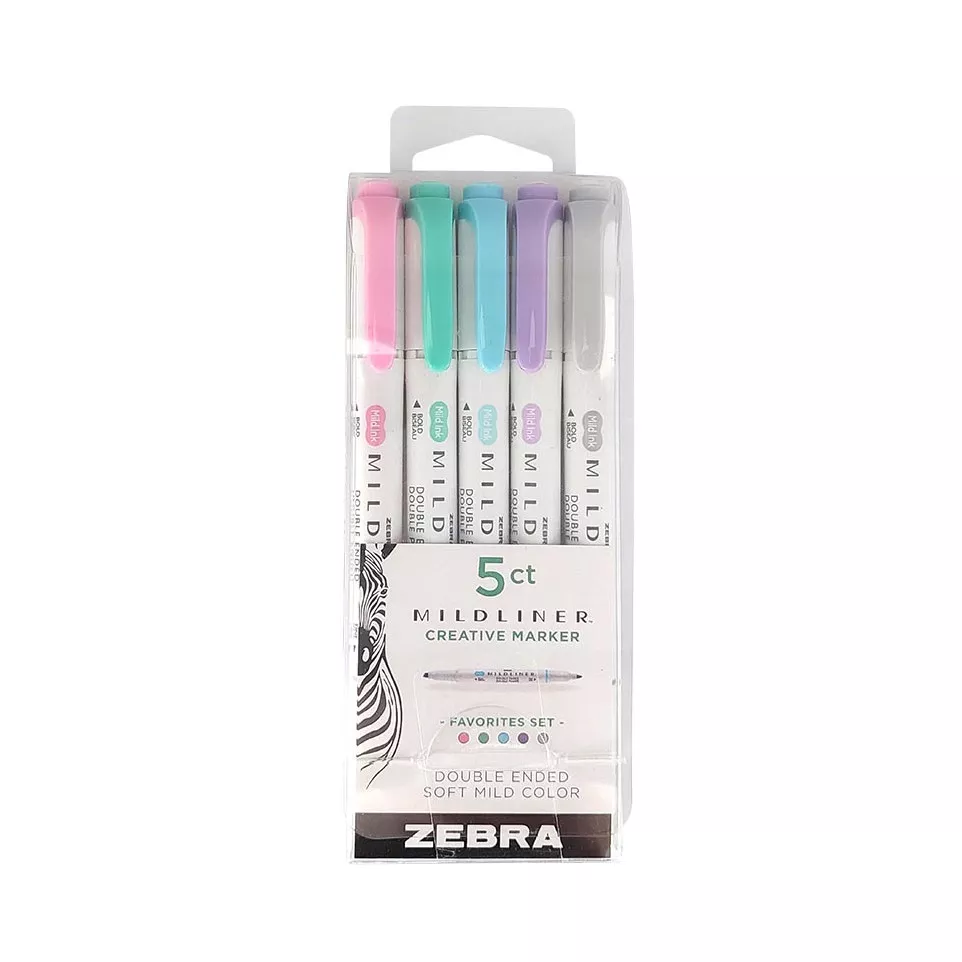 ZEBRA MILDLINER markeerstift, dubbele...