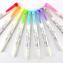 ZEBRA MILDLINER feutre pinceau et fineliner, étui de10 pièces, en couleurs assorties