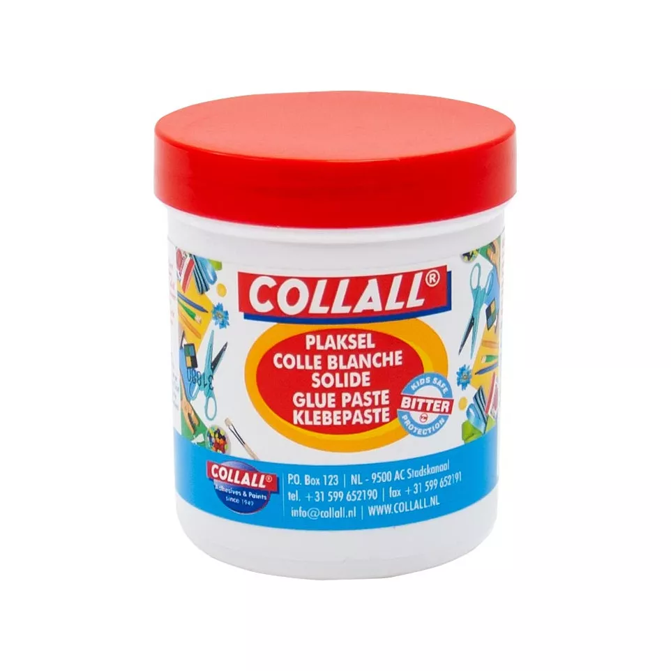 Collall plaksel, pot van 150 g, wit