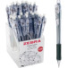 ZEBRA Tapli clip porte-mine, 0,5 mm, HB, noir, livraison avec présentoir