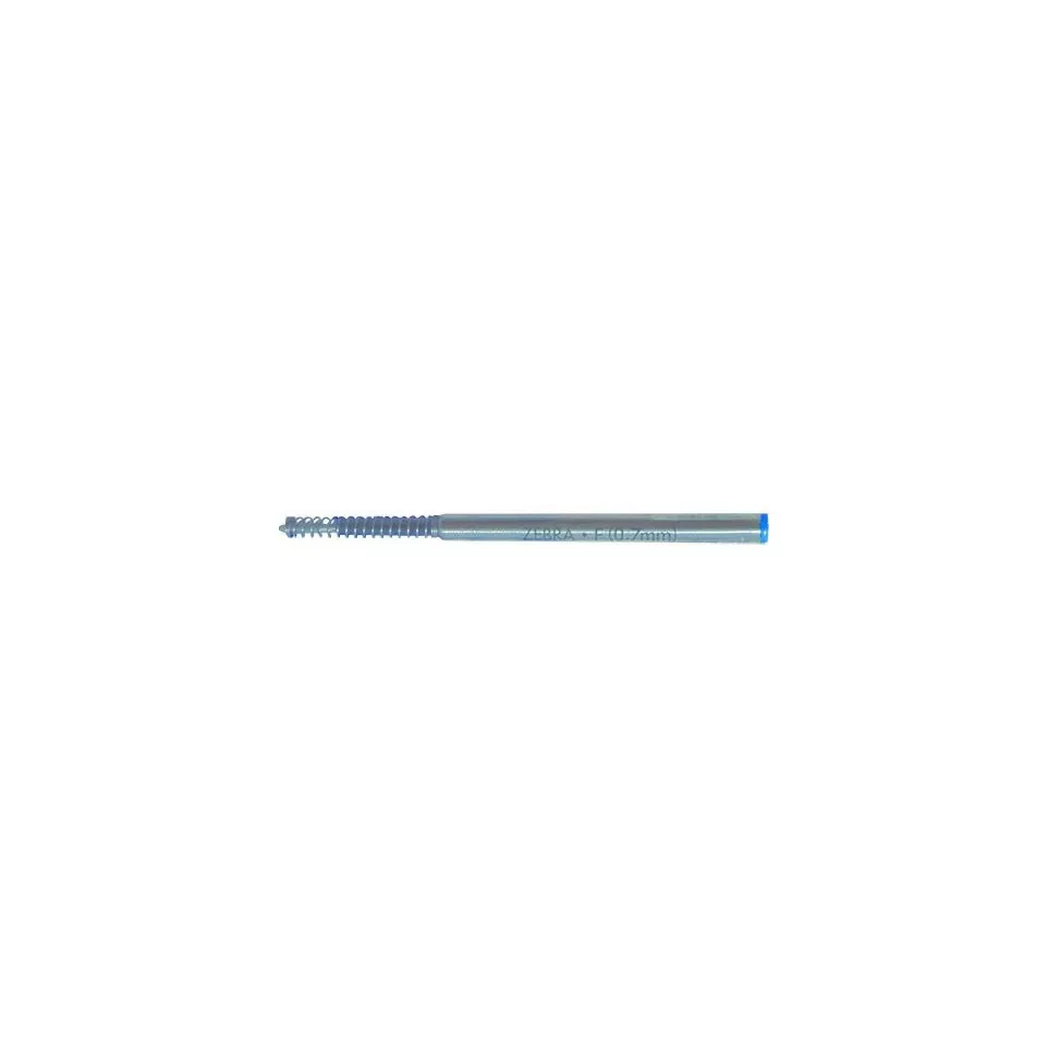 ZEBRA recharge stylo bille, 0,7 mm, bleu