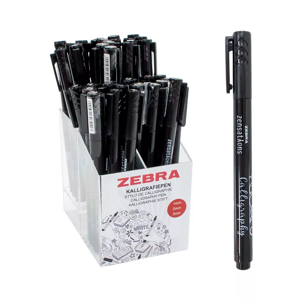 ZEBRA Zensations Calligraphy Felt Pen...