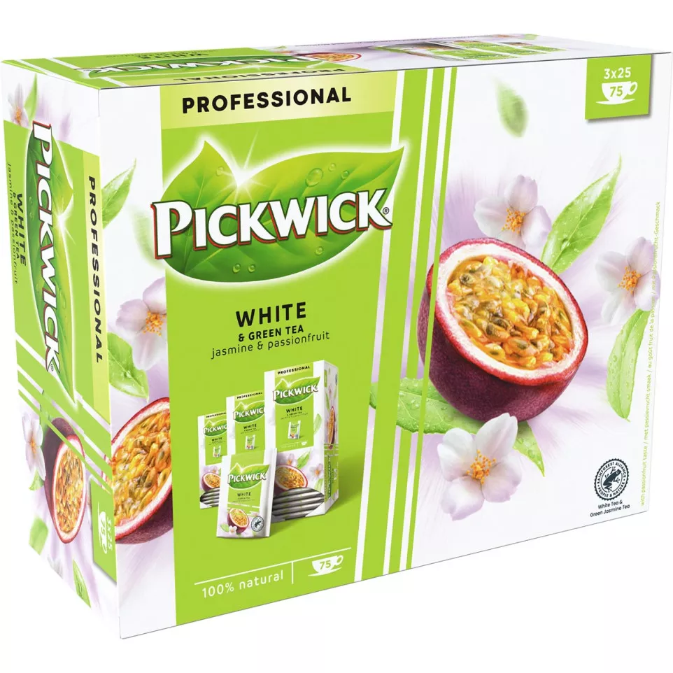 Pickwick thé, thé vert jasmin fruit...