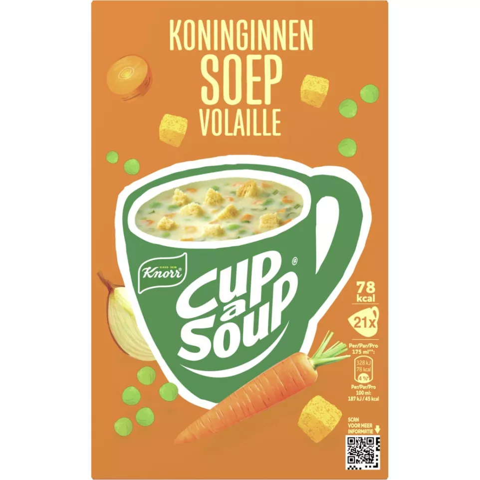 Knorr Cup-a-Soup koninginnensoep, pak...