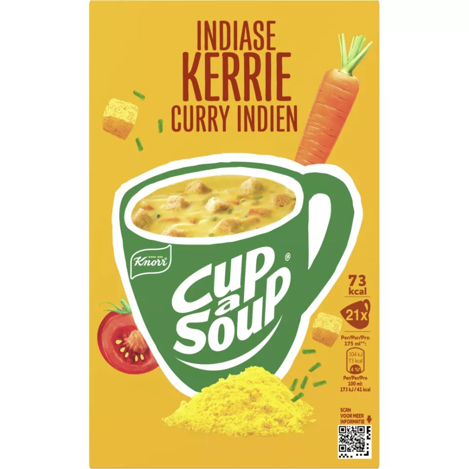 Knorr Cup-a-Soup Indian Curry, pack...