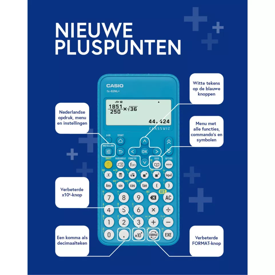 Casio calculatrice scientifique...