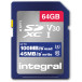 Integral geheugenkaart SDXC V30,  64 GB