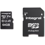 Integral microSDXC...