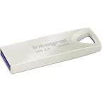 Integral ARC USB 3.0 Flash Drive, 32 GB, Silver