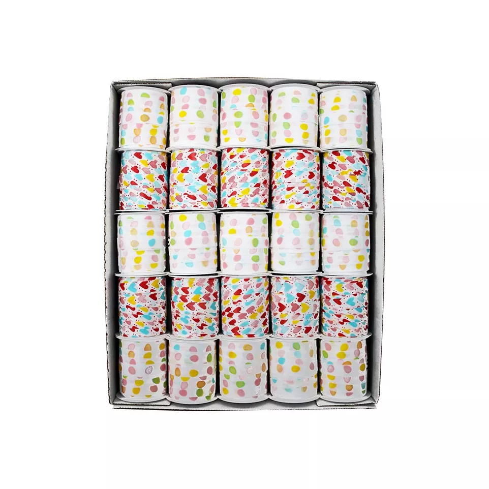 Hearts and Balls Ribbon, 1 cm x 10 m