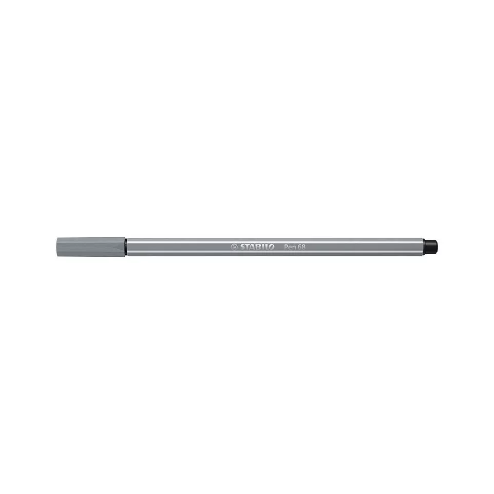 STABILO Pen 68 Felt Tip Marker Grey