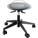 Leitz Ergo actieve Zitkruk met comfort wiebelkussen, met wieltjes