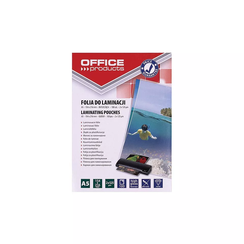 OFFICE products lamineerhoes A5, 250...