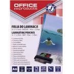 OFFICE Products laminating pouches A6 200 microns 2 x 100 microns pack of 100 pieces