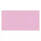 OFFICE products intercalaires, 240 x 105 mm, paquet de 100 pièces, rose
