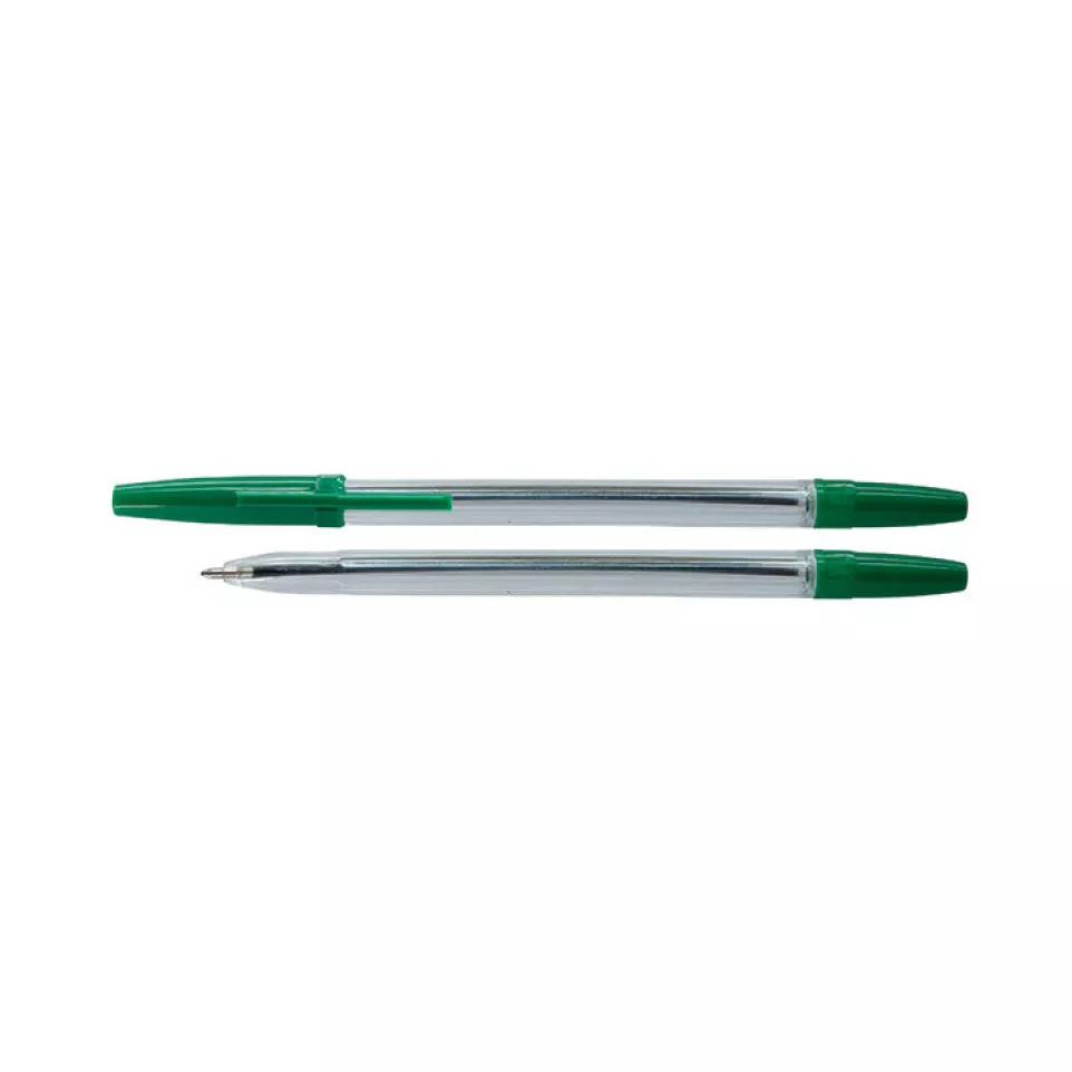 OFFICE Products green ballpoint pen...