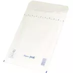 OFFICE products luchtkussenenveloppen, met stripsluiting, 150 x 215 mm, wit, pak van 10 stuks