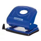 OFFICE Products Hole Punch, 30 Sheets, Metal, Blue