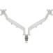 Leitz Ergo Space Saving Dual Monitor Arm Light Grey