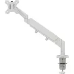 Leitz Ergo ruimtebesparende monitorarm, enkel, lichtgrijs