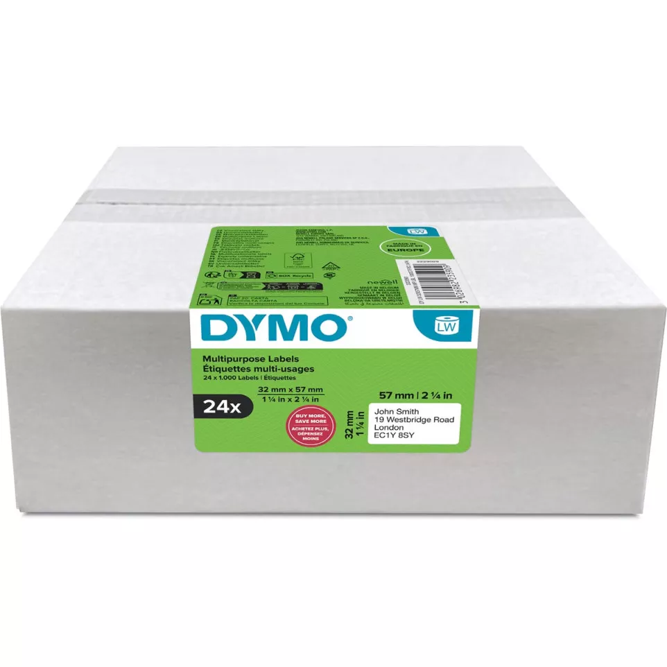 DYMO LabelWriter Labels, 57 x 32 mm,...