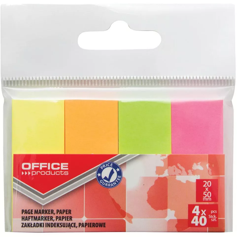 OFFICE products index, 20 x 50 mm,...