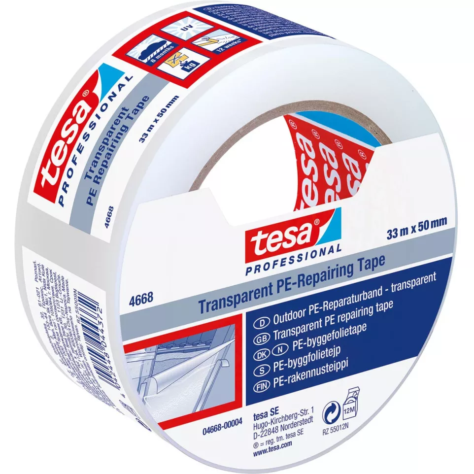 tesa PE-reparatietape, 50 mm x 33 m,...