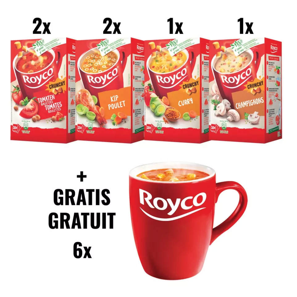 ACTIE ROYCO: 2 x tomaat balletjes, 2...