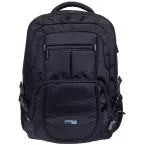 Donau Travel Backpack Amsterdam, 35L, 17 inches, Black